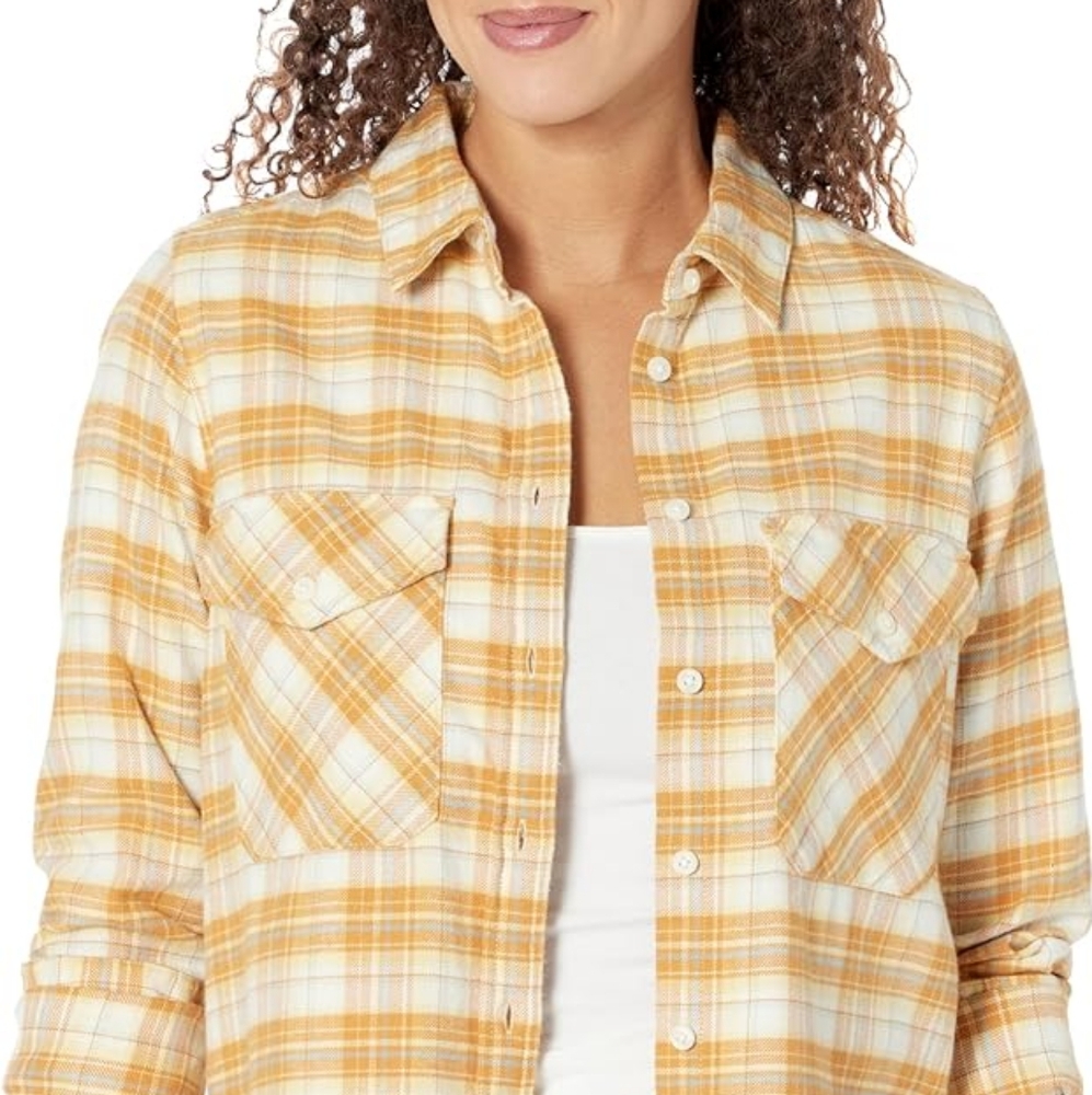 WOMEN'S MADISON DOUBLEBRUSHED FLANNEL SHIRT | Women's M